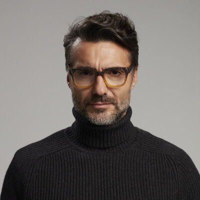 OKKIA Lettura Giovanni   havana yellow mutard