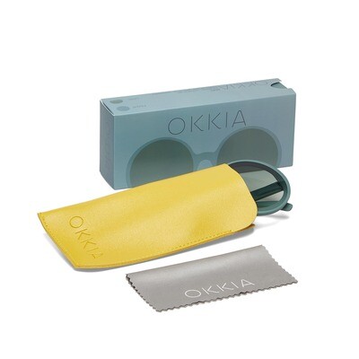 OKKIA Sole Monica Round green sage