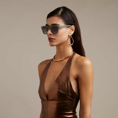 OKKIA Sole Giovanni   verde e nero