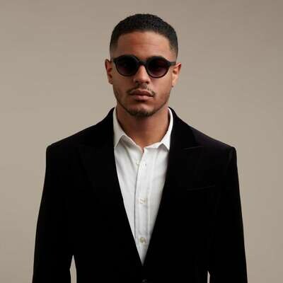 OKKIA Sole Lauro Round havana black (lenti marroni)