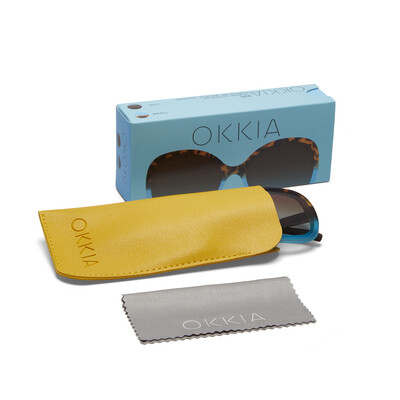 OKKIA Sole Anna   havana e blue
