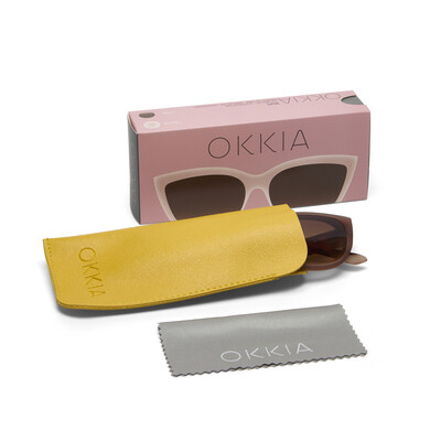 OKKIA Sole Silvia   pink havana