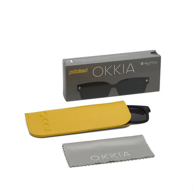 OKKIA  MagMask Clip-On Giovanni czarny