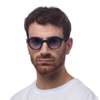 OKKIA Sole Lauro Round havana black (lenti marroni)