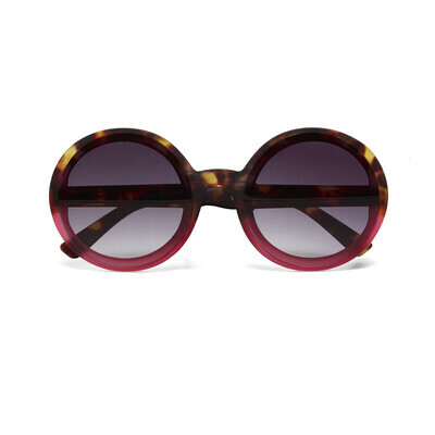 OKKIA Sole Monica Round havana pink