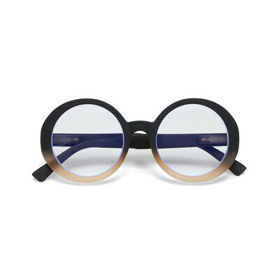 OKKIA Lettura Laura lettura Round Grande black shaded rose