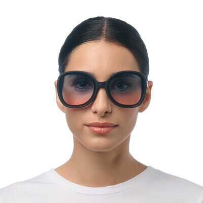 OKKIA Sole Anna   nero (lenti blu/rosa)