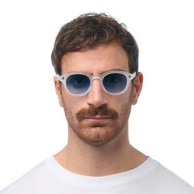 OKKIA Sole Milano   clear (lenti dark blu)