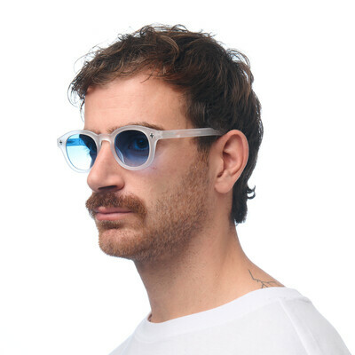 OKKIA Sole Milano   clear (lenti dark blu)