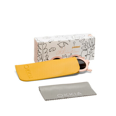 OKKIA Sol REDONDA OKKIALINI NIÑOS rosa claro