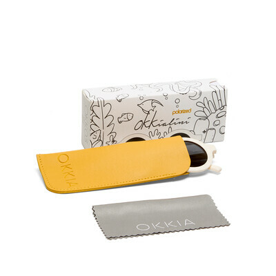 OKKIA Sol REDONDA OKKIALINI NIÑOS blanco susurro