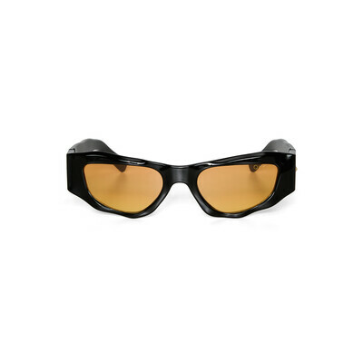 OKKIA Sol COLORADO SELETTI X OKKIA negro (lentes amarillas)