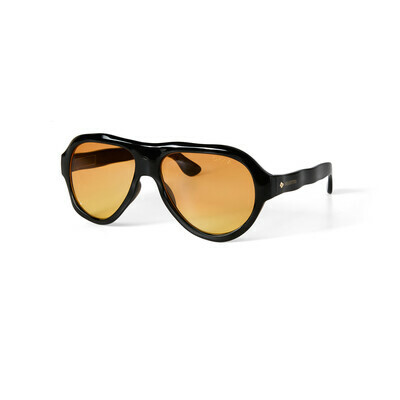 OKKIA Sol FLORIDA SELETTI X OKKIA negro (lentes amarillas)