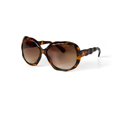 OKKIA Sol CALIFORNIA SELETTI X OKKIA classic havana (lentes verdes)