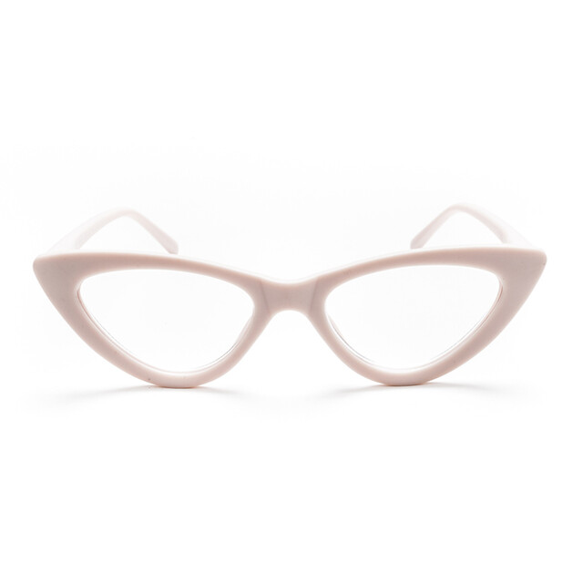 OKKIA Lettura Adriana lettura Small Cat Eye white whisper