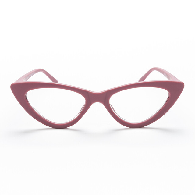 OKKIA Lettura Adriana lettura Small Cat Eye red pear