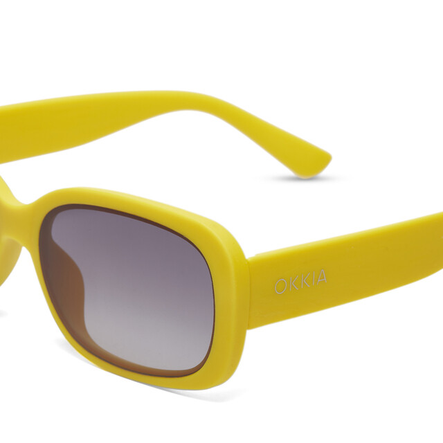 OKKIA Sole Chiara Glow collection vibrant yellow