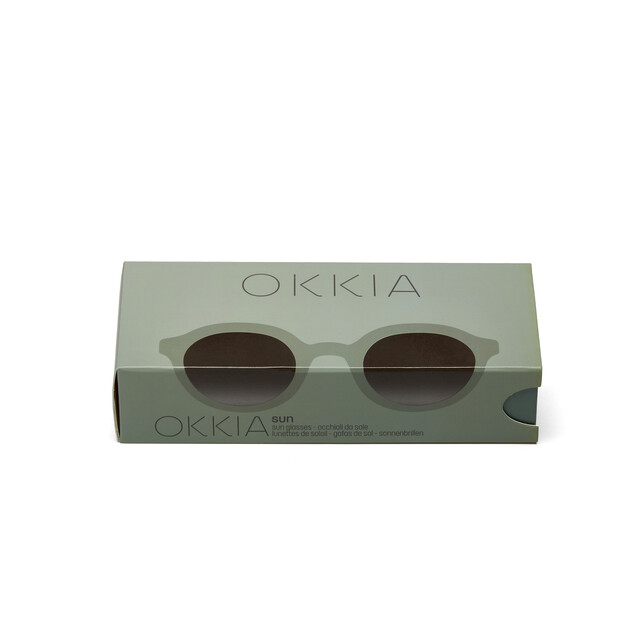 OKKIA Soleil Lauro Round green sage