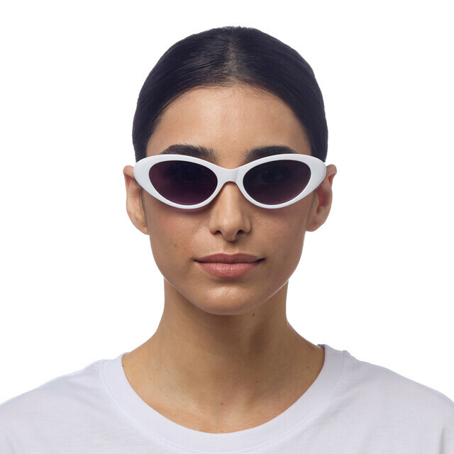 OKKIA Sole Lina Small Cat Eye optical white