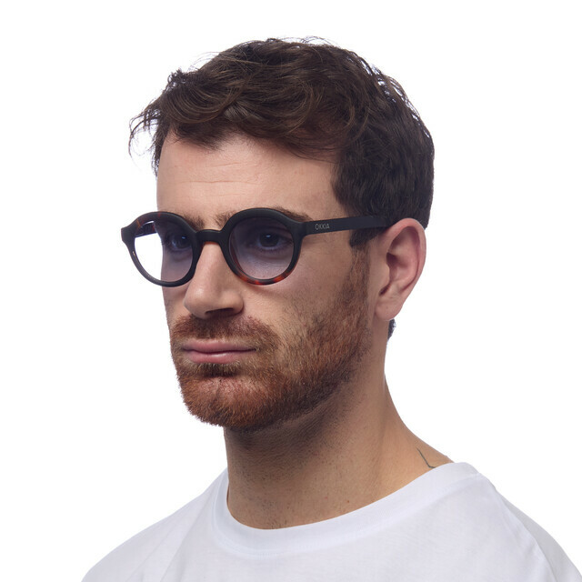 OKKIA Soleil Lauro Round havana black (verres marron)