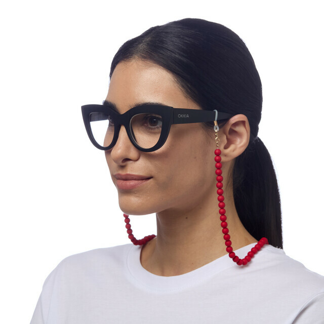 OKKIA Accessories Color chain  red