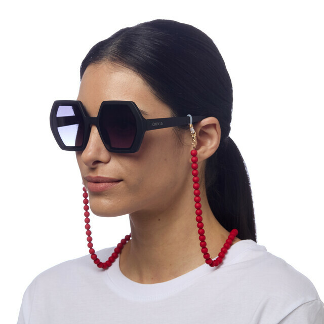 OKKIA Accessories Color chain  red