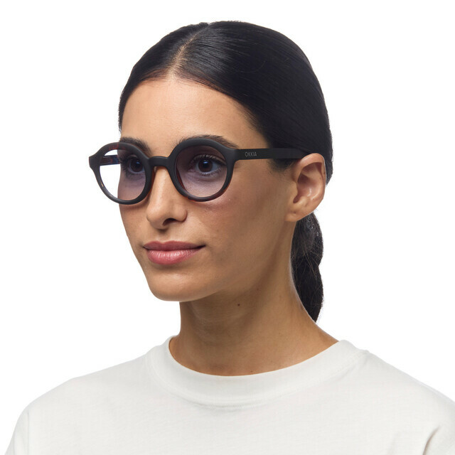 OKKIA Soleil Lauro Round havana black (verres marron)