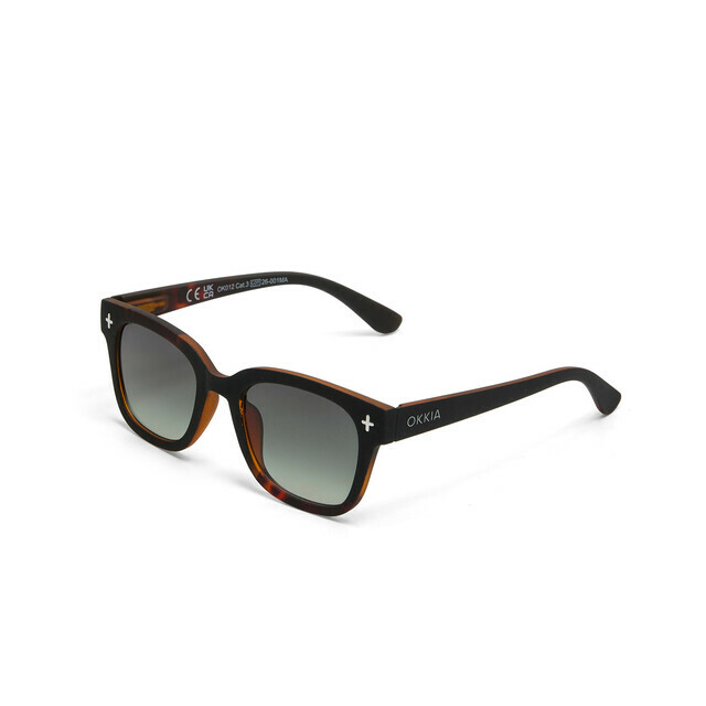 OKKIA Sol Giovanni   havana black (lentes verdes)
