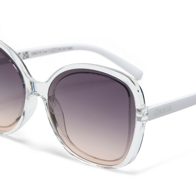 OKKIA Sun Anna   clear (black lenses)