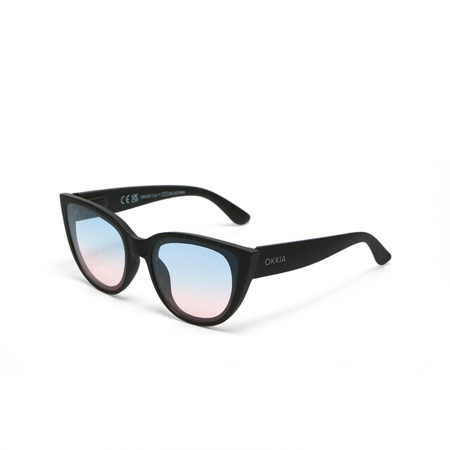 OKKIA Sun Silvia   black (blue/pink lenses)