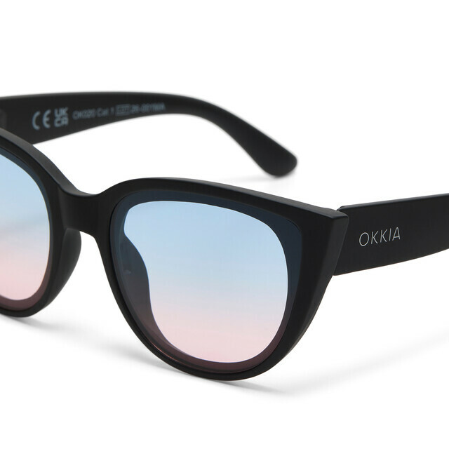 OKKIA Sun Silvia   black (blue/pink lenses)