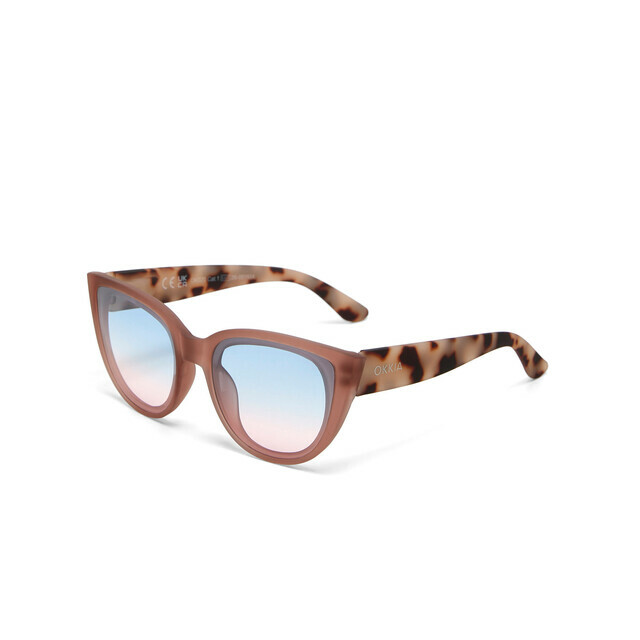 OKKIA Sun Silvia   pink havana (blue/pink lenses)