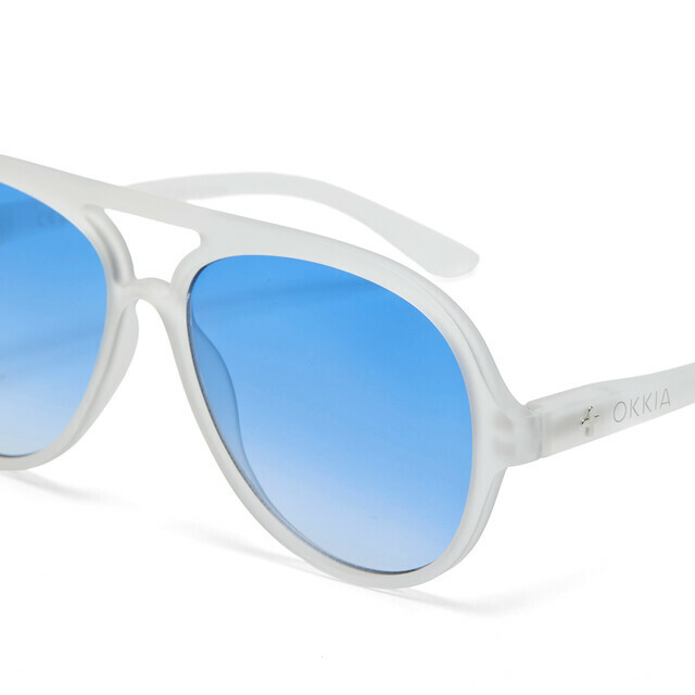 OKKIA Sol Alessio   clear (lentes azul oscuro)