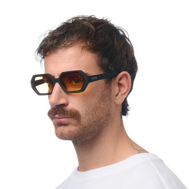 OKKIA Sole Andrea   nero (lenti gialle)