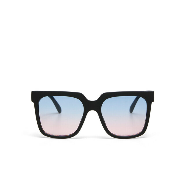 OKKIA Soleil Roma   noir (verres bleus/roses)