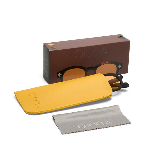 OKKIA Sole Milano   nero (lenti gialle)