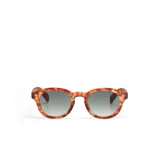 OKKIA Sole Milano   sahara havana (lenti verdi)