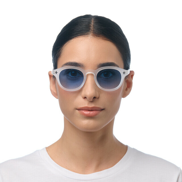 OKKIA Sole Milano   clear (lenti dark blu)