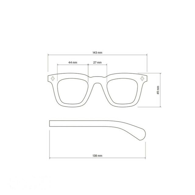 OKKIA Sole Firenze   havana black (lenti blu)