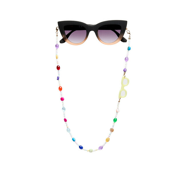 OKKIA Accessories BOHÉMIEN Glasses chains beige multicolor