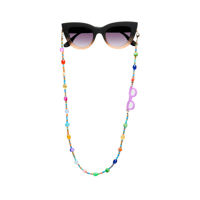 OKKIA Accessories BOHÉMIEN Glasses chains pink multicolor