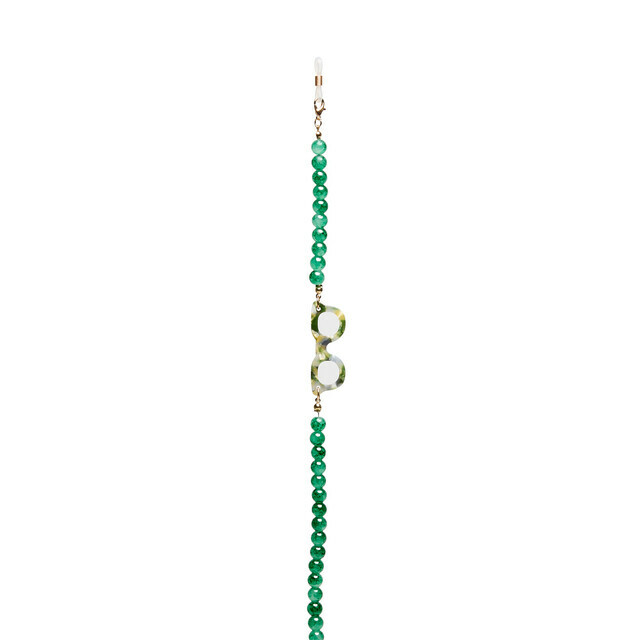 OKKIA Accessories SPHÈRE COLORÉES Glasses chains emerald