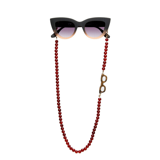 OKKIA Accessories SPHÈRE COLORÉES Glasses chains tiger's eye