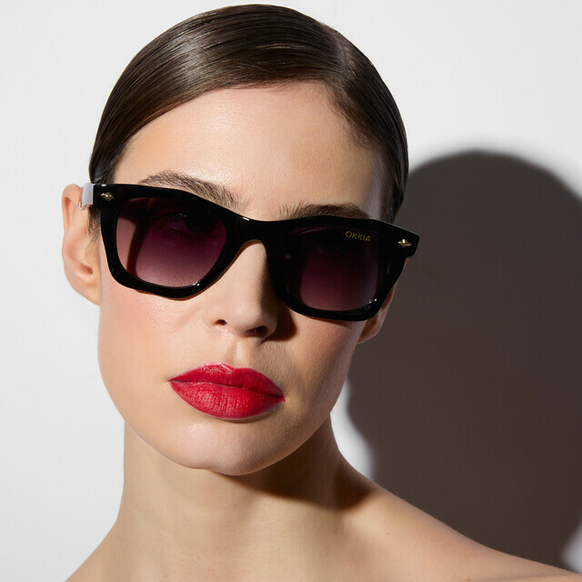 OKKIA Soleil DAKOTA SELETTI X OKKIA noir