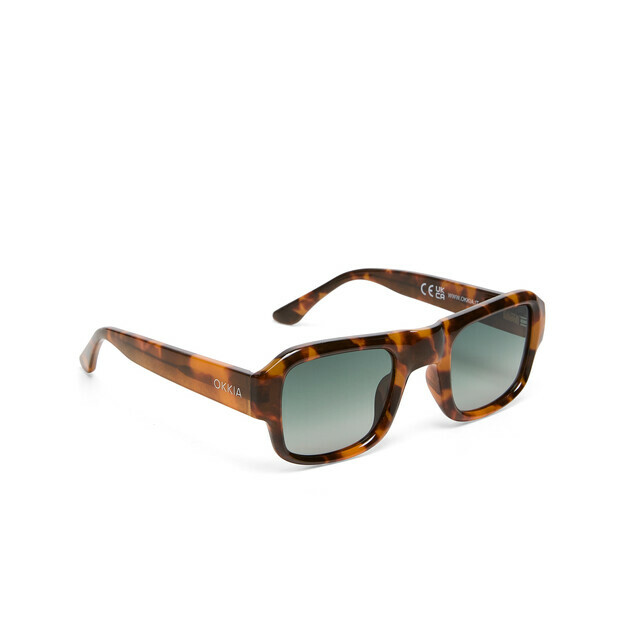 OKKIA Sole STROMBOLI OKKIA CLUB classic havana (lenti verdi)