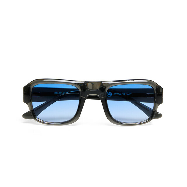 OKKIA Sole STROMBOLI OKKIA CLUB translucent smoke (lenti blu)