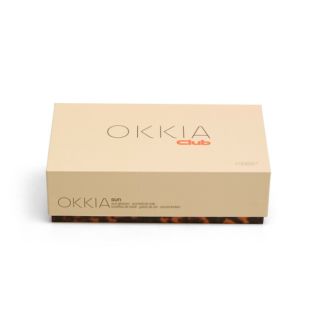 OKKIA Sole ALICUDI OKKIA CLUB classic havana (lenti verdi)
