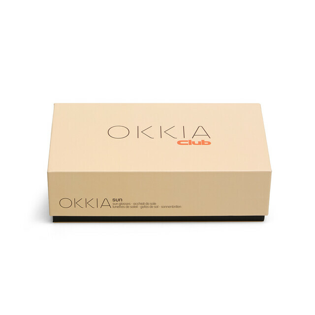 OKKIA Sole STROMBOLI OKKIA CLUB nero (lenti gialle)