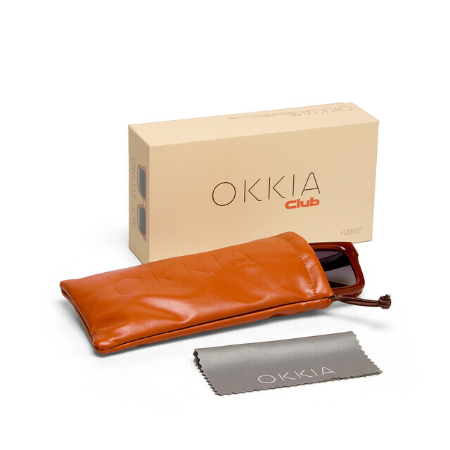 OKKIA Sole VULCANO OKKIA CLUB jelly orange (lenti nere)