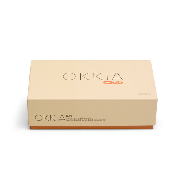 OKKIA Sole VULCANO OKKIA CLUB jelly orange (lenti nere)